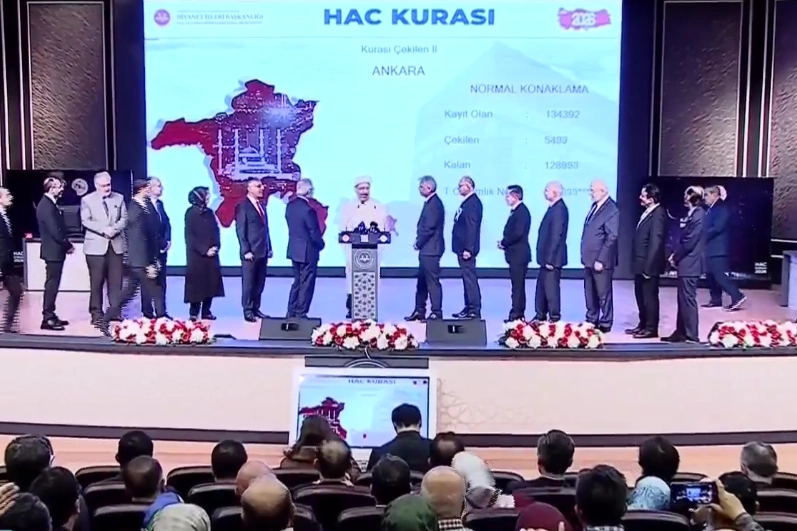 Hac kuraları çekildi! Sonuçlar saat 20