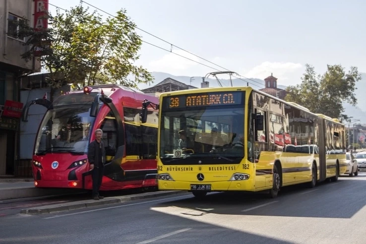 Bursa’da 19 Mayıs’ta ulaşım ücretsiz
