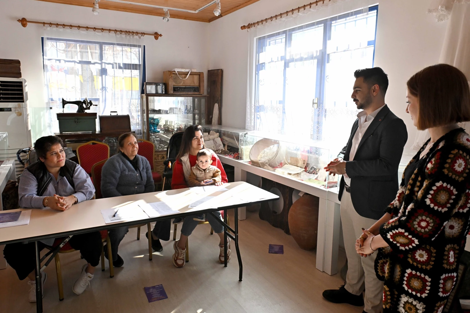 Sınava girecek öğrenci velilerine destek